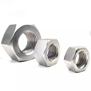 09. Tuercas Hexagonal Pesadas Inoxidable AISI 304