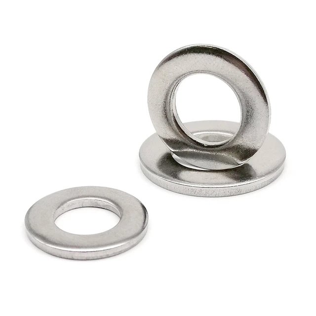 11. Arandelas Planas Inoxidable AISI 304