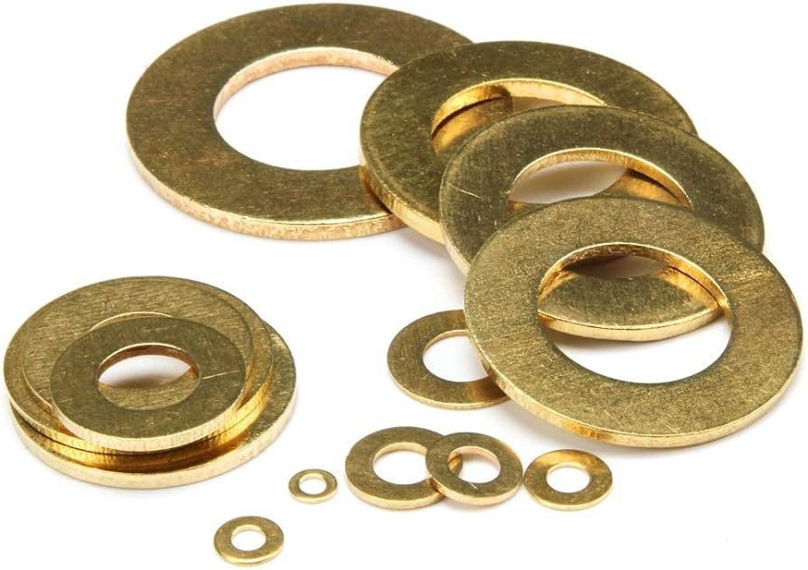 04. Arandelas Planas Bronce