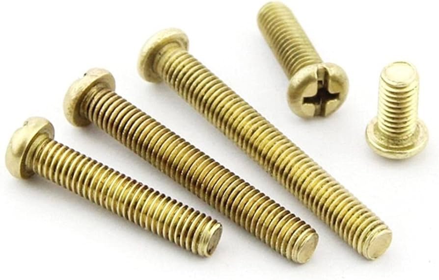 10. Tornillos Cabeza Tanque Bronce